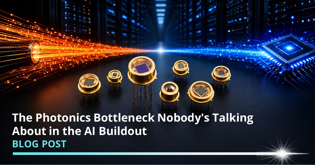 The Photonics Bottleneck Nobody's Talking About in the AI Buildout The Photonics Bottleneck Nobody's Talking About in the AI Buildout